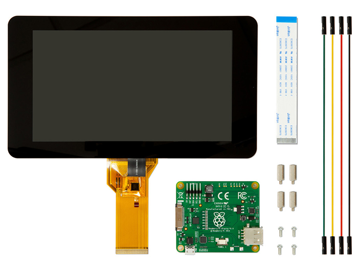 SeeedStudio Raspberry Pi 7&quot; Touchscreen Display [SKU: 104110009] ( 라즈베리파이 7인치 터치 LCD )